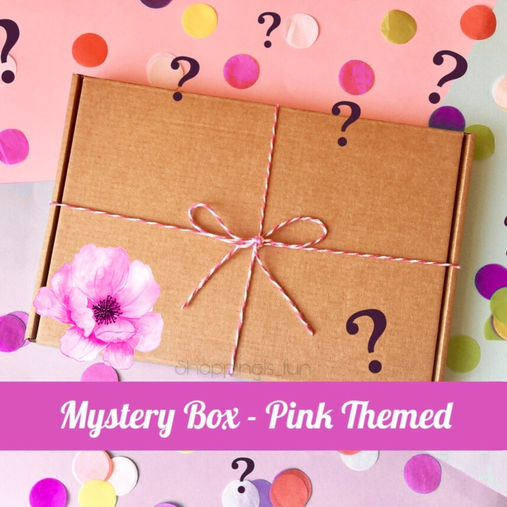 💝 5 Piece Everything PINK Mystery Womens Box 🌺